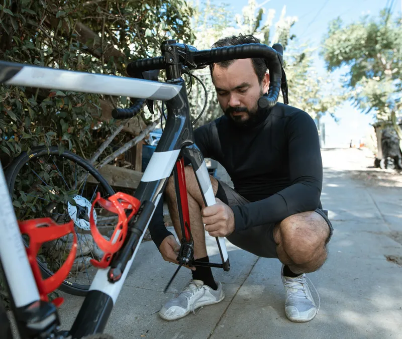 Réparation de vélo